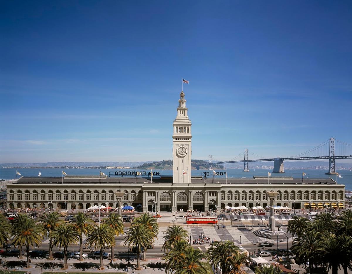 Ferry Building Marketplace in Embarcadero, San Francisco