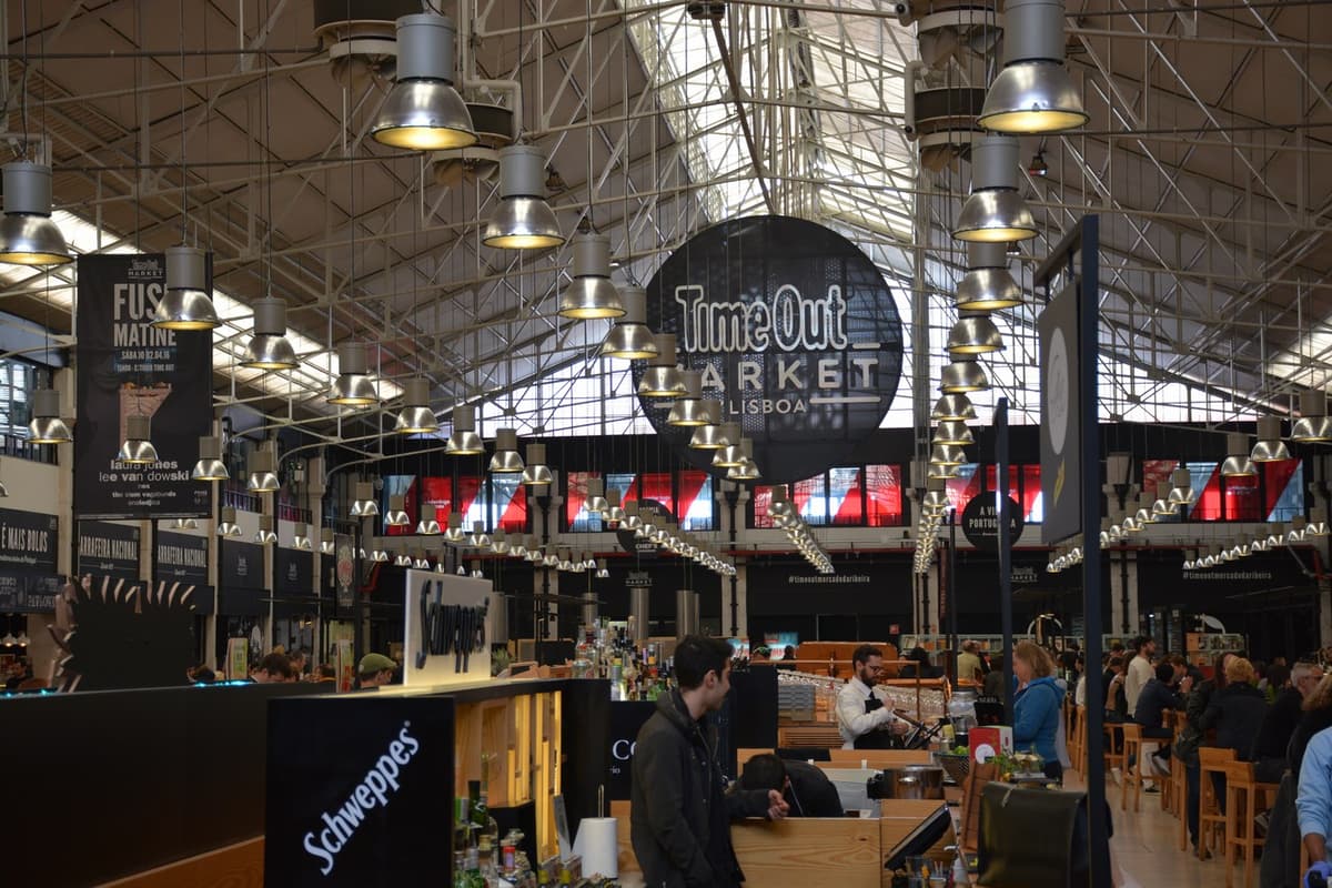 Time Out Market Lisboa in Cais do Sodré, Lisbon