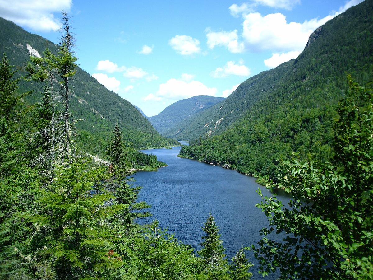 Hautes-Gorges-de-la-Rivière-Malbaie National Park in Charlevoix
