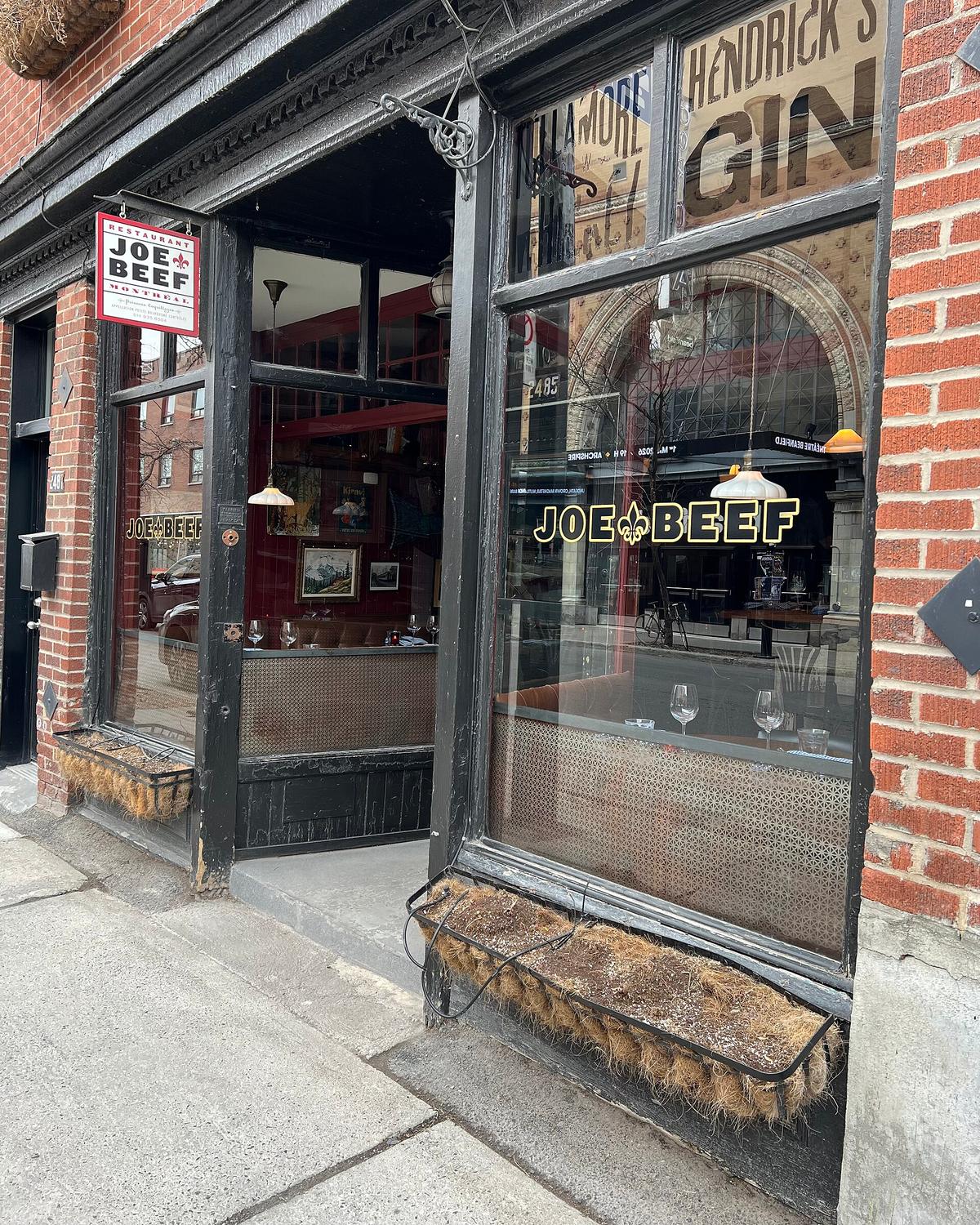 Joe Beef in Little Burgundy, Montréal