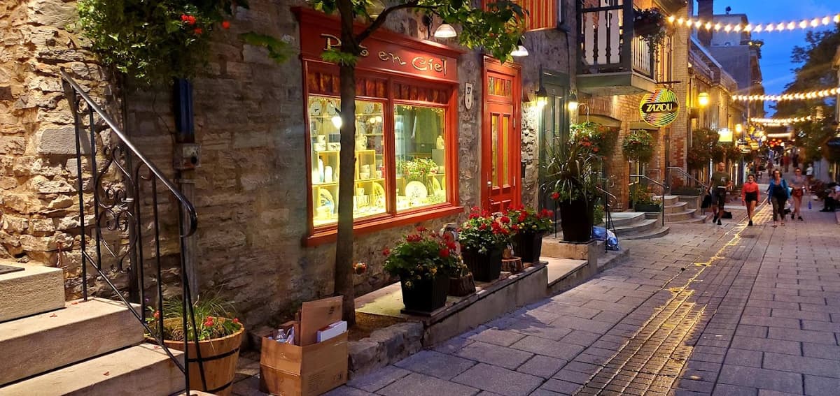 Quartier Petit Champlain in Old Québec, Québec City