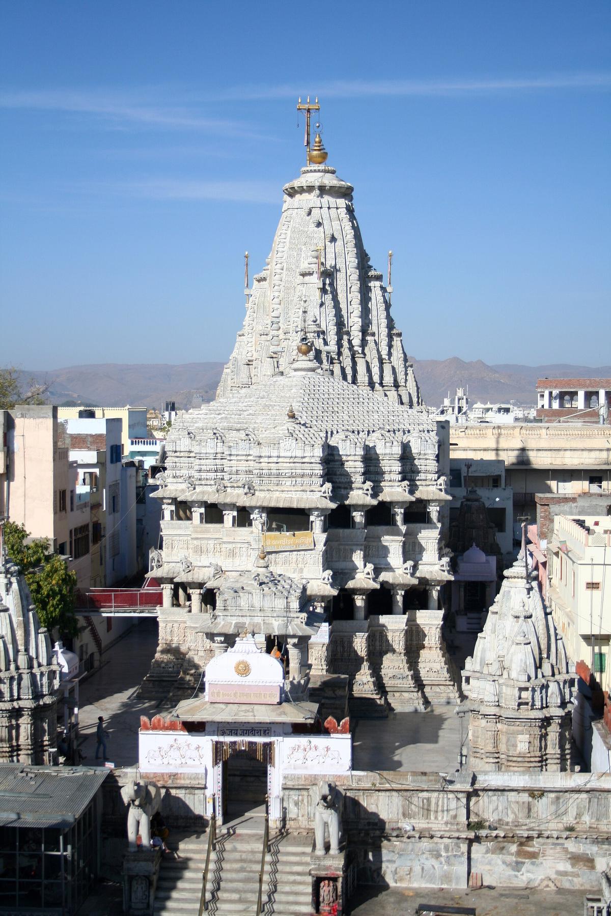 Jagdish Temple in Old City, Udaipur