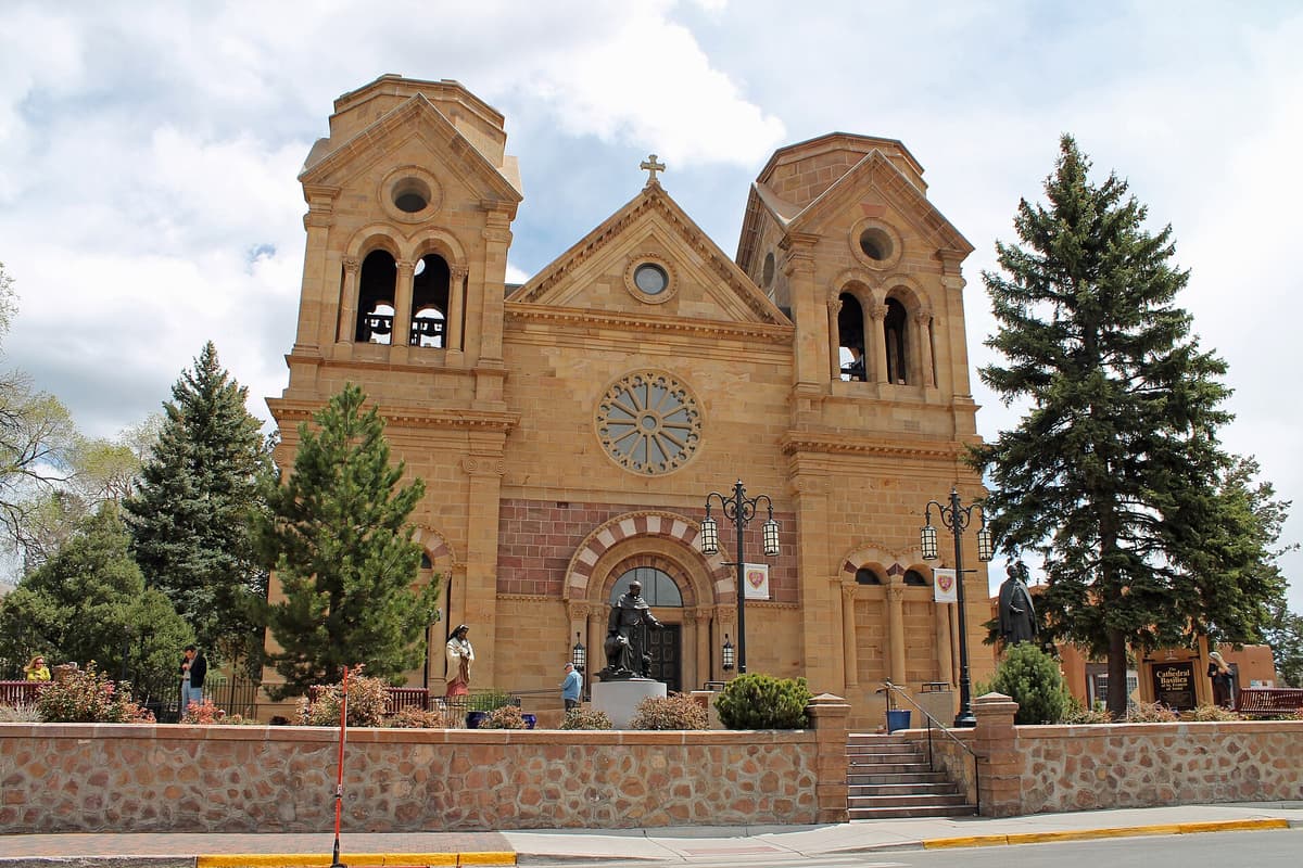 Cathedral Basilica of St. Francis of Assisi in Downtown, Santa Fe