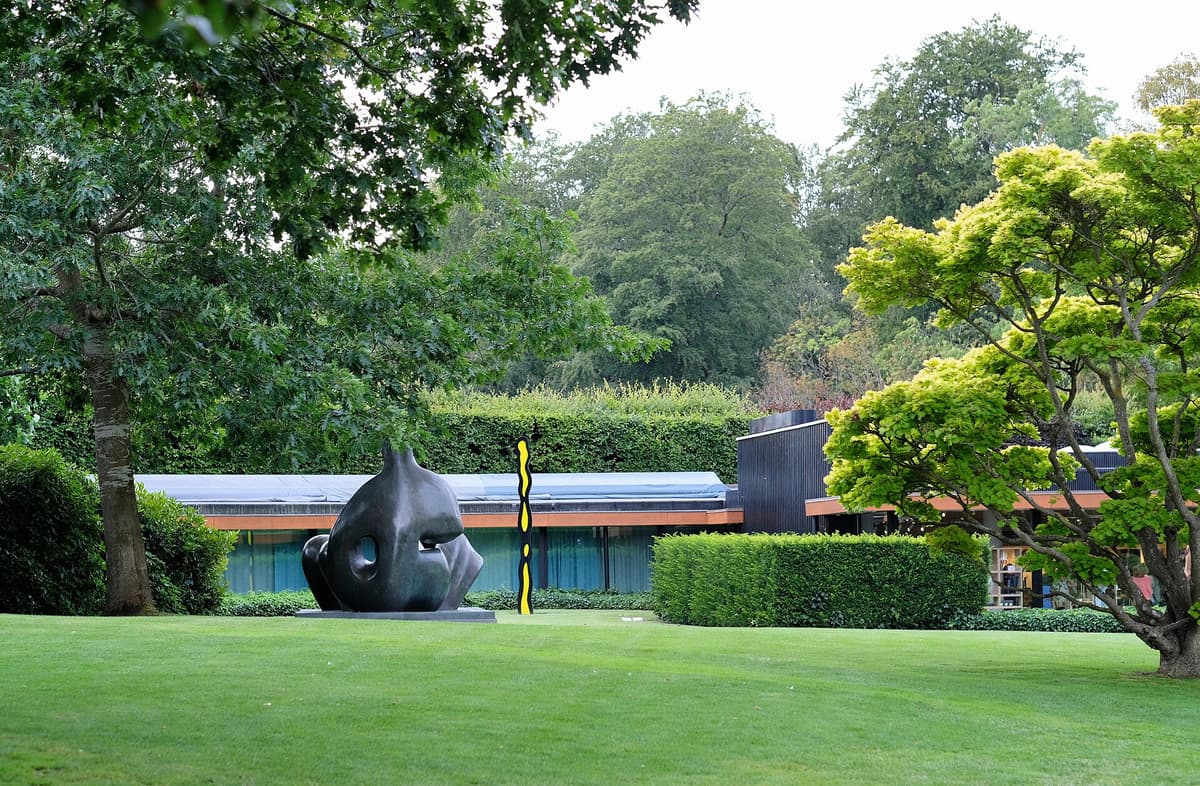 Louisiana Museum of Modern Art in Humlebæk, Copenhagen