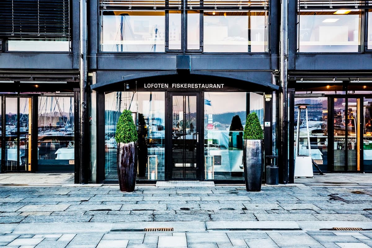 Lofoten Fiskerestaurant in Aker Brygge, Oslo