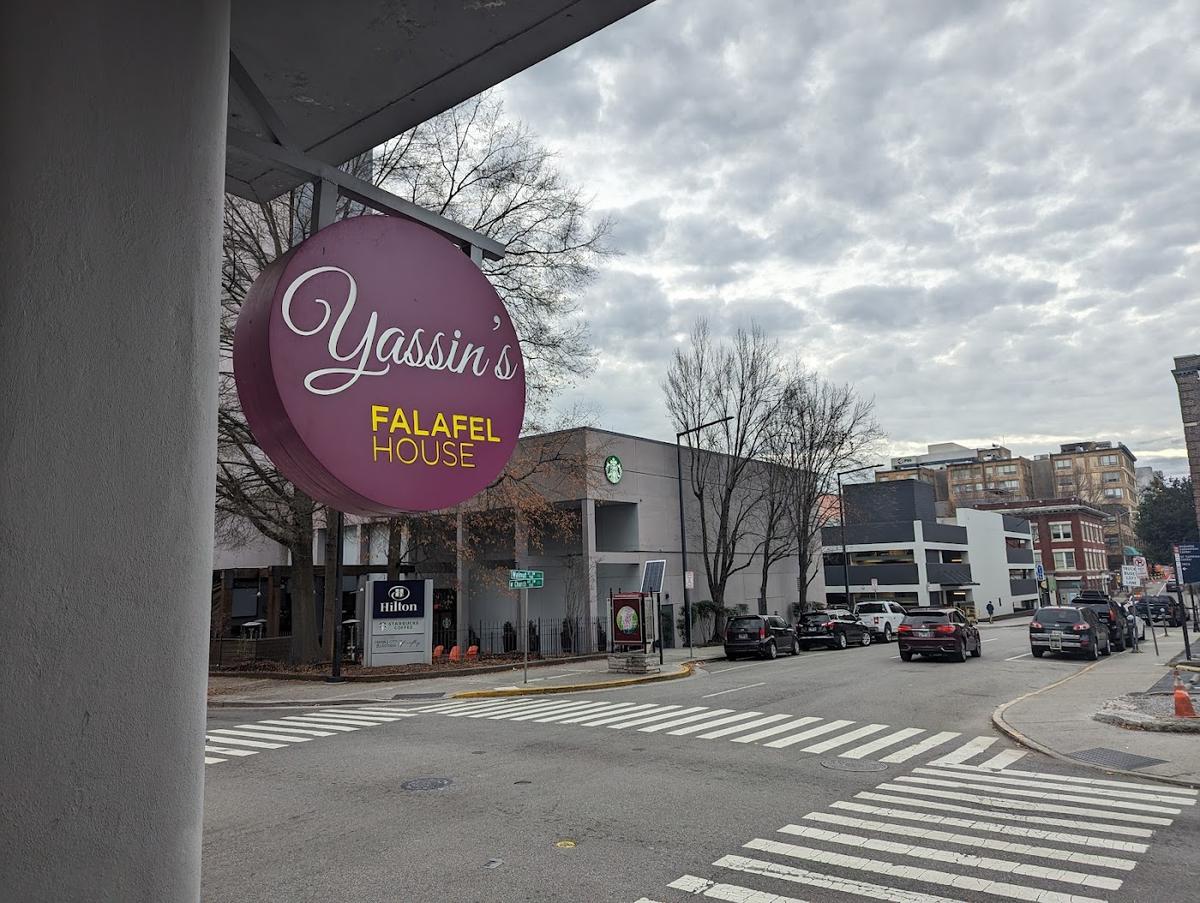 Yassin's Falafel House in Downtown, Knoxville