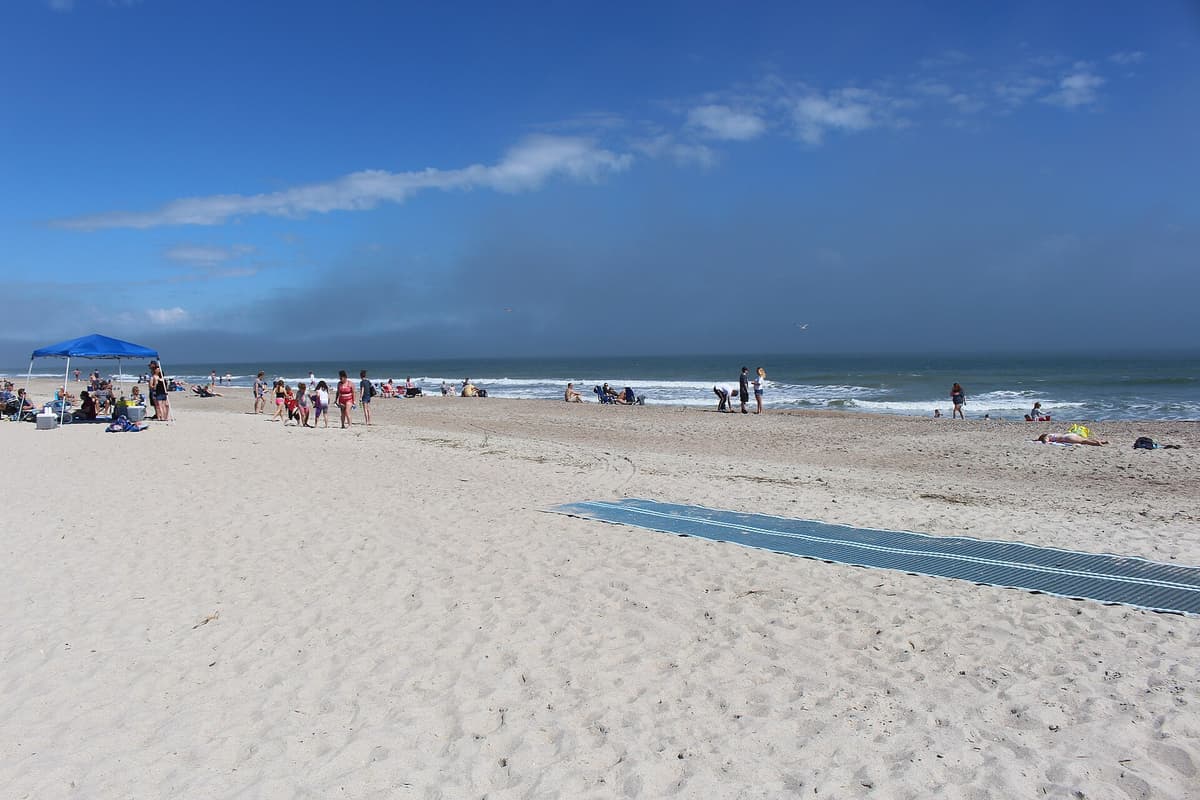 Main Beach Park in Amelia Island