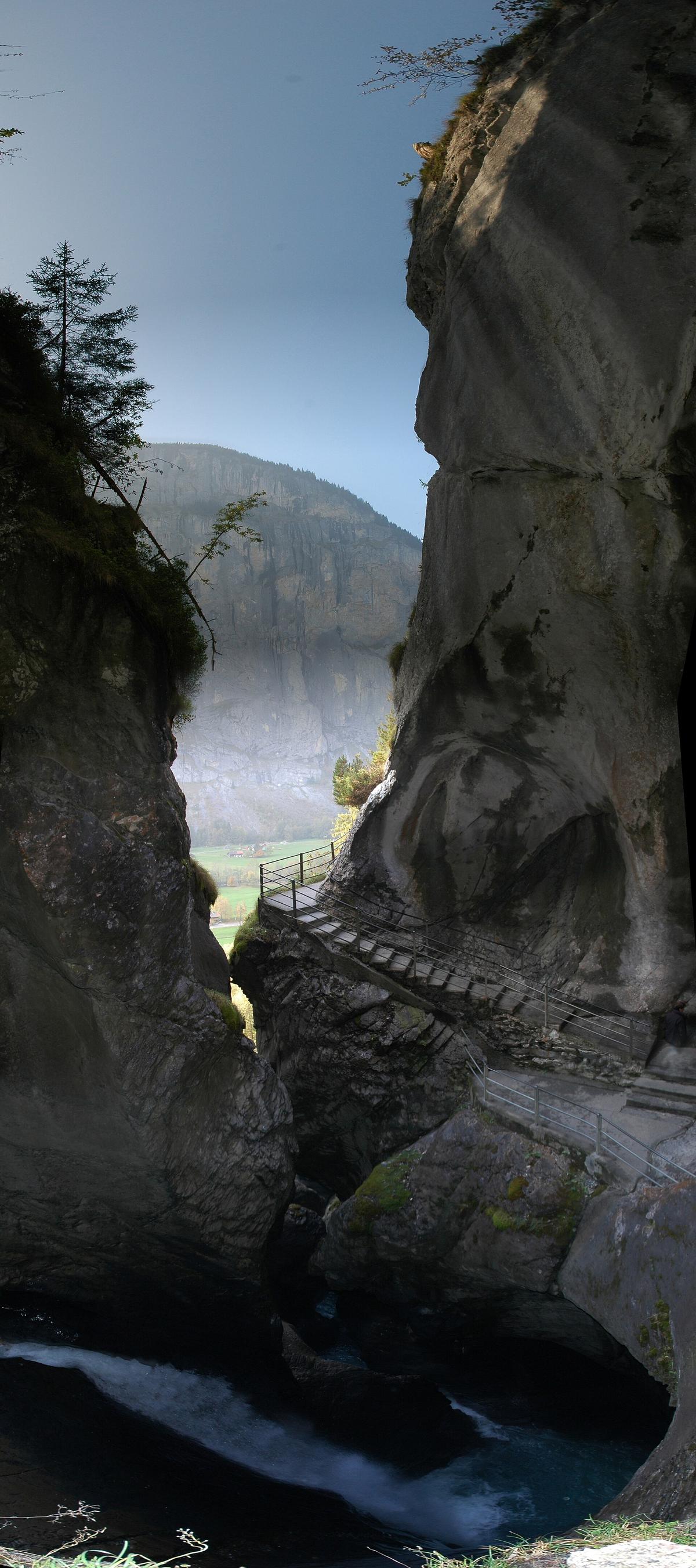 Trümmelbach Falls in Lauterbrunnen Valley, Interlaken