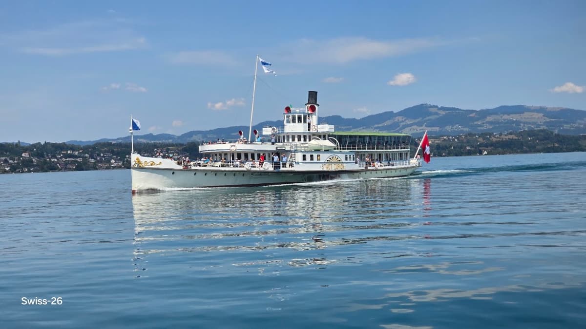 Lake Zurich Boat Cruise in Bürkliplatz, Zurich