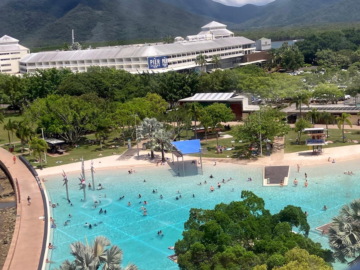 Cairns Esplanade Lagoon in Cairns City
