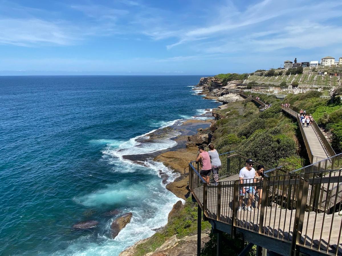 Bondi to Coogee Coastal Walk in Bondi, Sydney