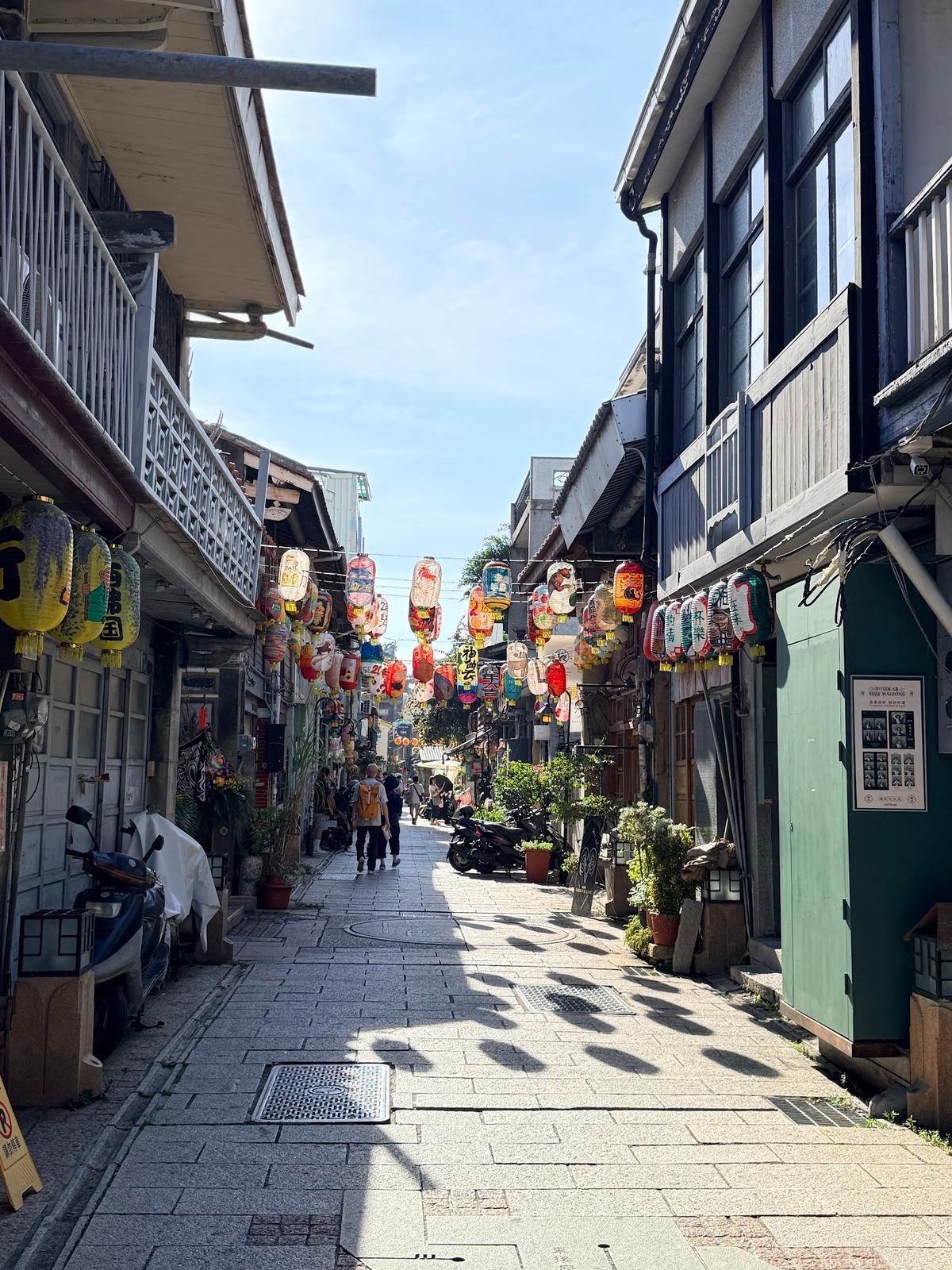 Shennong Street in West Central, Tainan