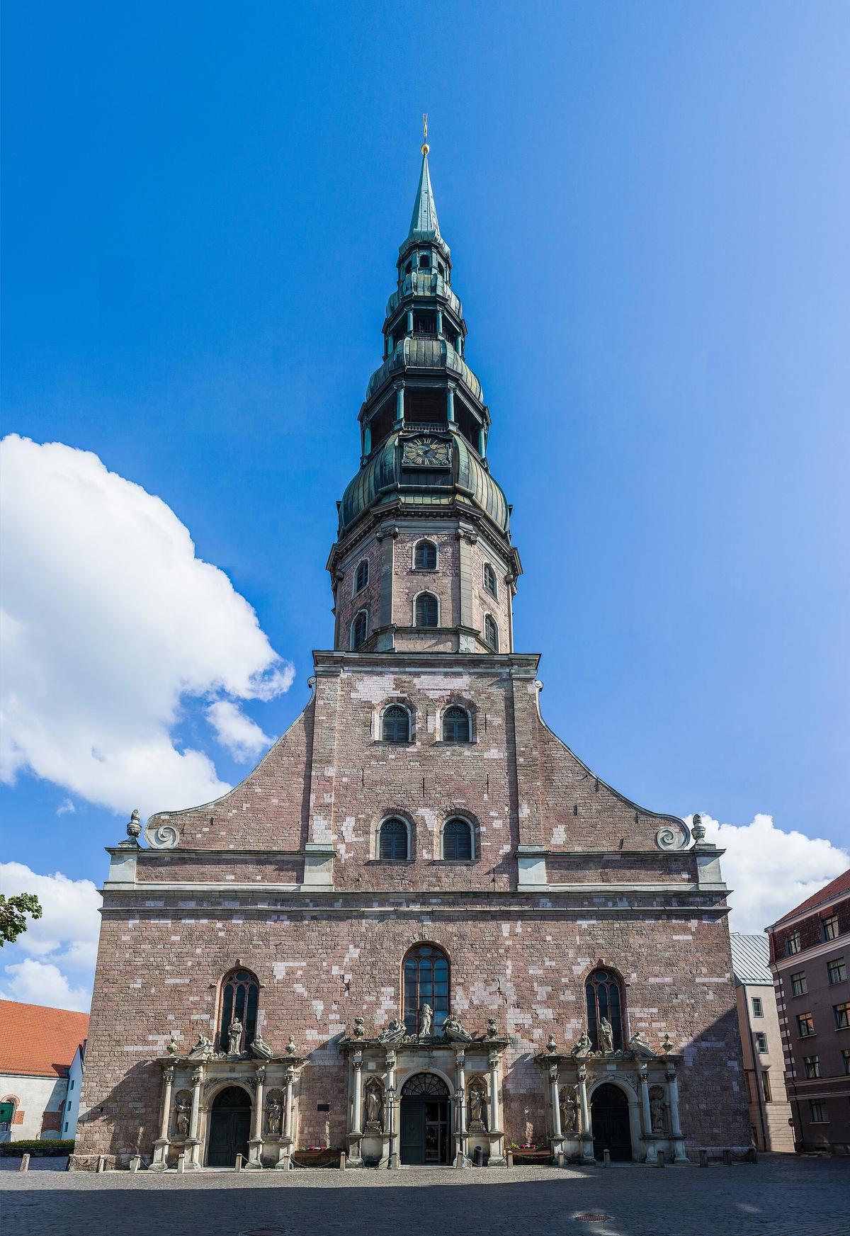 St Peter's Church in Vecrīga, Riga