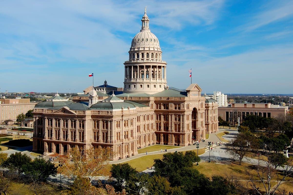 Texas State Capitol in Downtown, Austin