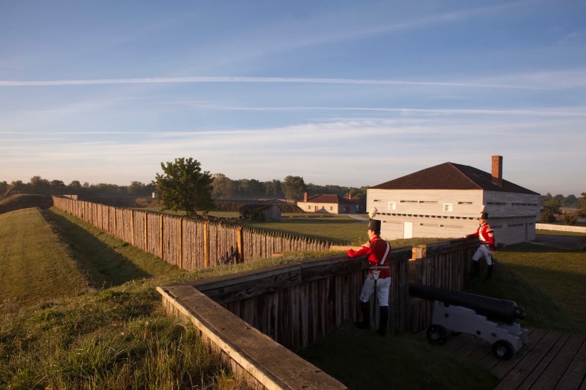Fort George National Historic Site in Old Town, Niagara Falls & Niagara-on-the-Lake