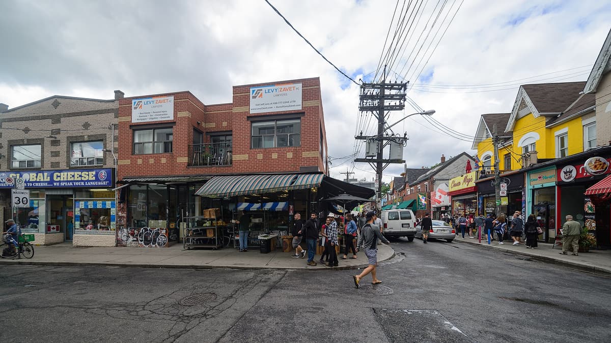 Kensington Market in Kensington, Toronto