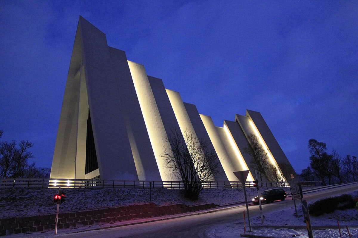 Arctic Cathedral in Tromsdalen, Tromsø