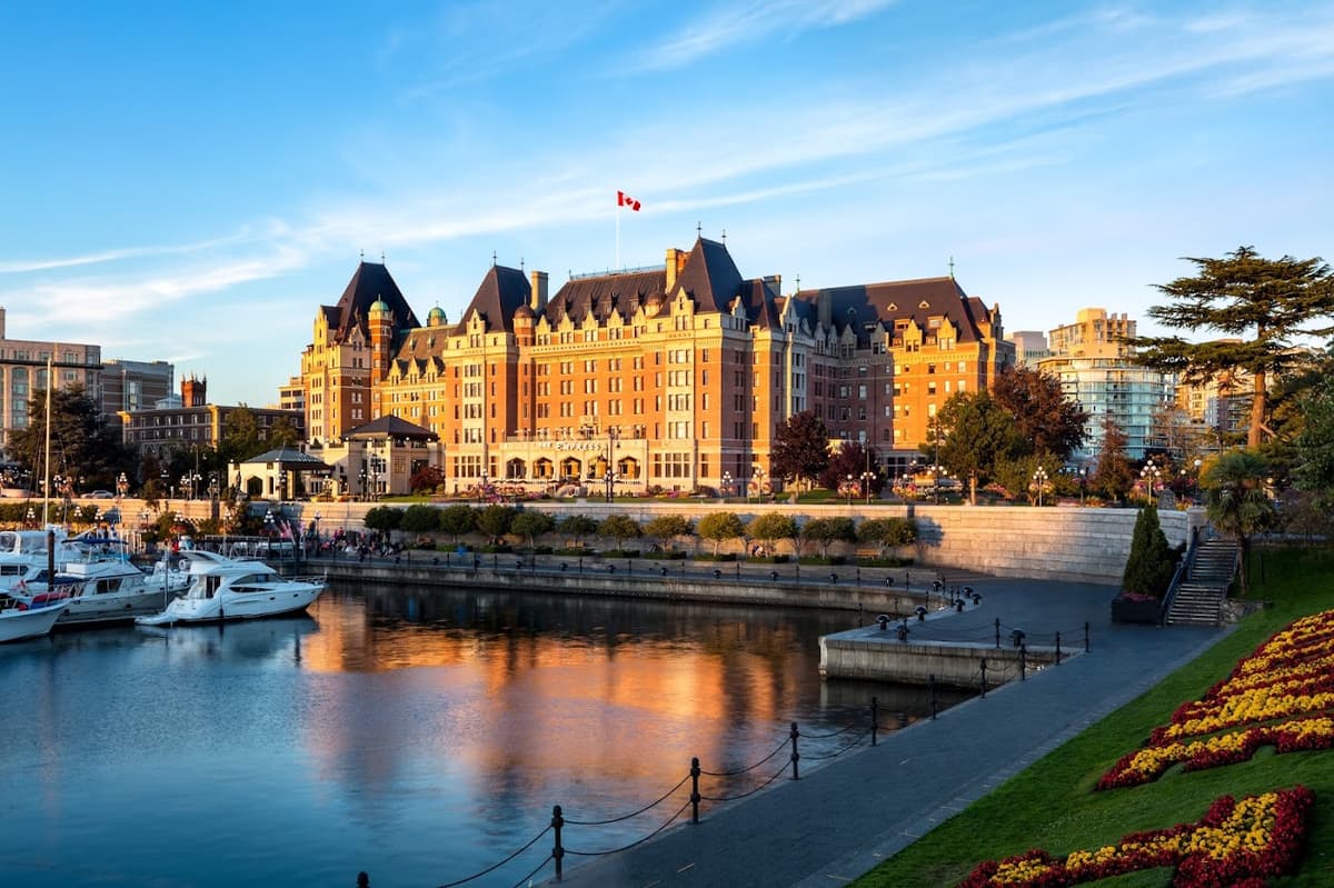 Afternoon Tea at the Fairmont Empress in Downtown, Victoria
