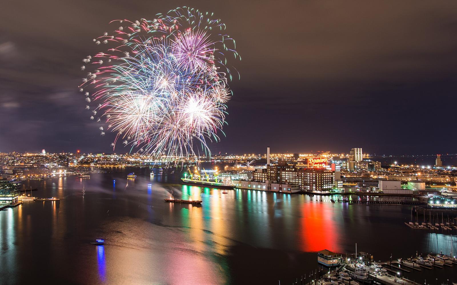 Baltimore New Year's Eve route inspiration