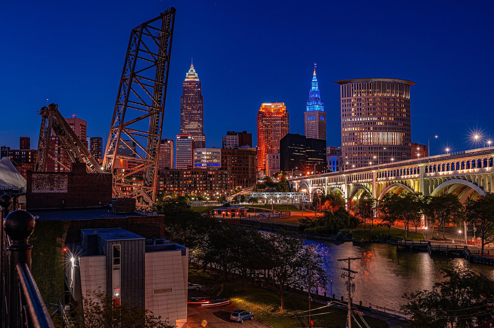 Cleveland New Year's Eve route inspiration
