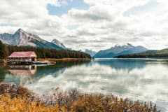 Jasper on the Banff & Jasper Loop route