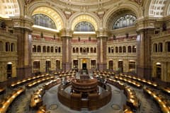 Library of Congress near Washington, DC