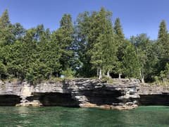 Cave Point County Park near Door County