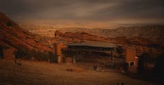 Red Rocks Amphitheatre near Denver