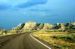 Badlands Loop Road near Badlands National Park