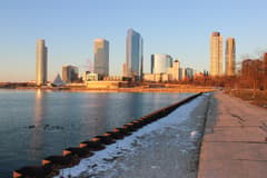 Milwaukee on the Chicago & Milwaukee route