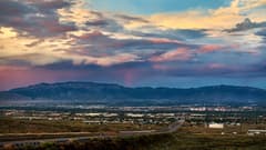 Nob Hill on the Albuquerque New Year's Eve route