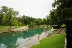 Zilker Park & Barton Springs on the Austin New Year's Eve route