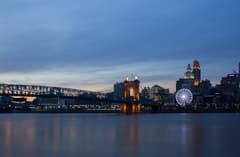 Covington on the Cincinnati New Year's Eve route