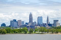 Ohio City & the Lakefront on the Cleveland New Year's Eve route
