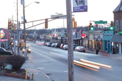 Broad Ripple on the Indianapolis New Year's Eve route