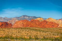 Red Rock Canyon on the Las Vegas New Year's Eve route