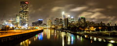 Center City & Penn's Landing on the Philadelphia New Year's Eve route