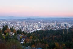 Northwest Portland on the Portland New Year's Eve route