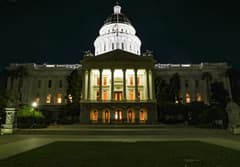 Capitol Park & Midtown on the Sacramento New Year's Eve route