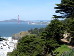 Lands End & Ocean Beach on the San Francisco New Year's Eve route