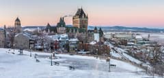 Quebec City on the Quebec City & Mont-Tremblant route