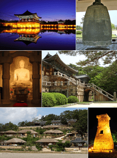Gyeongju on the Seoul, Gyeongju & Busan route