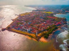Galle on the Sri Lanka: Rock Forts to the South Coast route