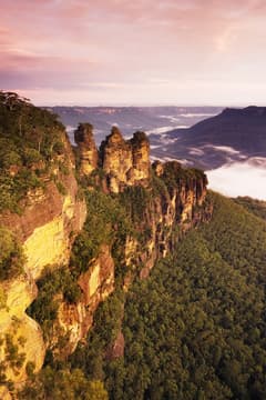 Blue Mountains on the Sydney, Blue Mountains & the Reef route
