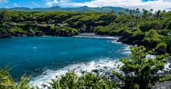 Road to Hana near Maui