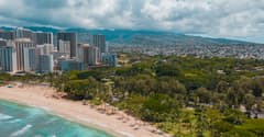 Waikiki Beach near Oahu