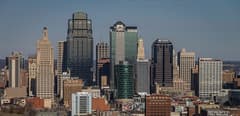 Kansas City on the Kansas City to Omaha route