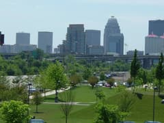 Waterfront Park near Louisville