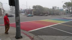 Santa Monica Boulevard near West Hollywood