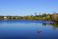 Chain of Lakes near Minneapolis